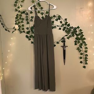 Army Green Jumpsuit